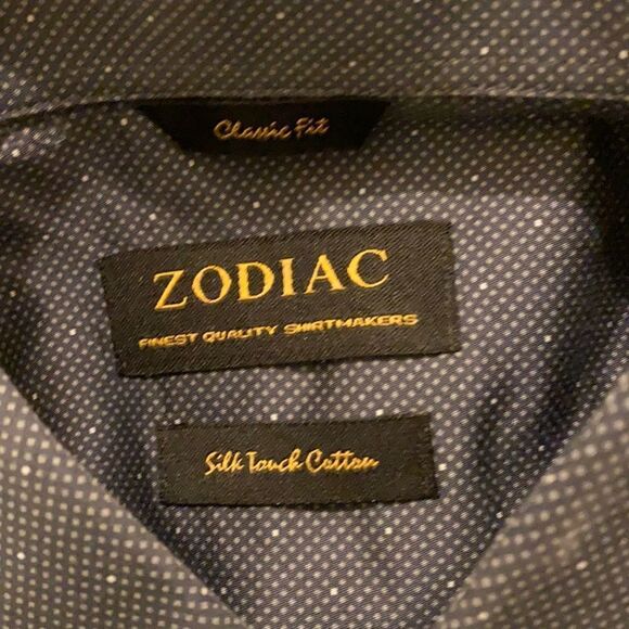 ZODIAC classic fit shirt. Size M-L - Picture 4 of 11